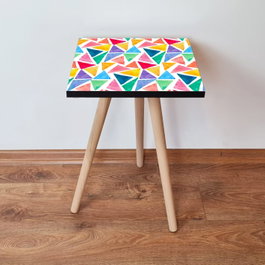 Hanah Home Mesa Auxiliar Multicolor